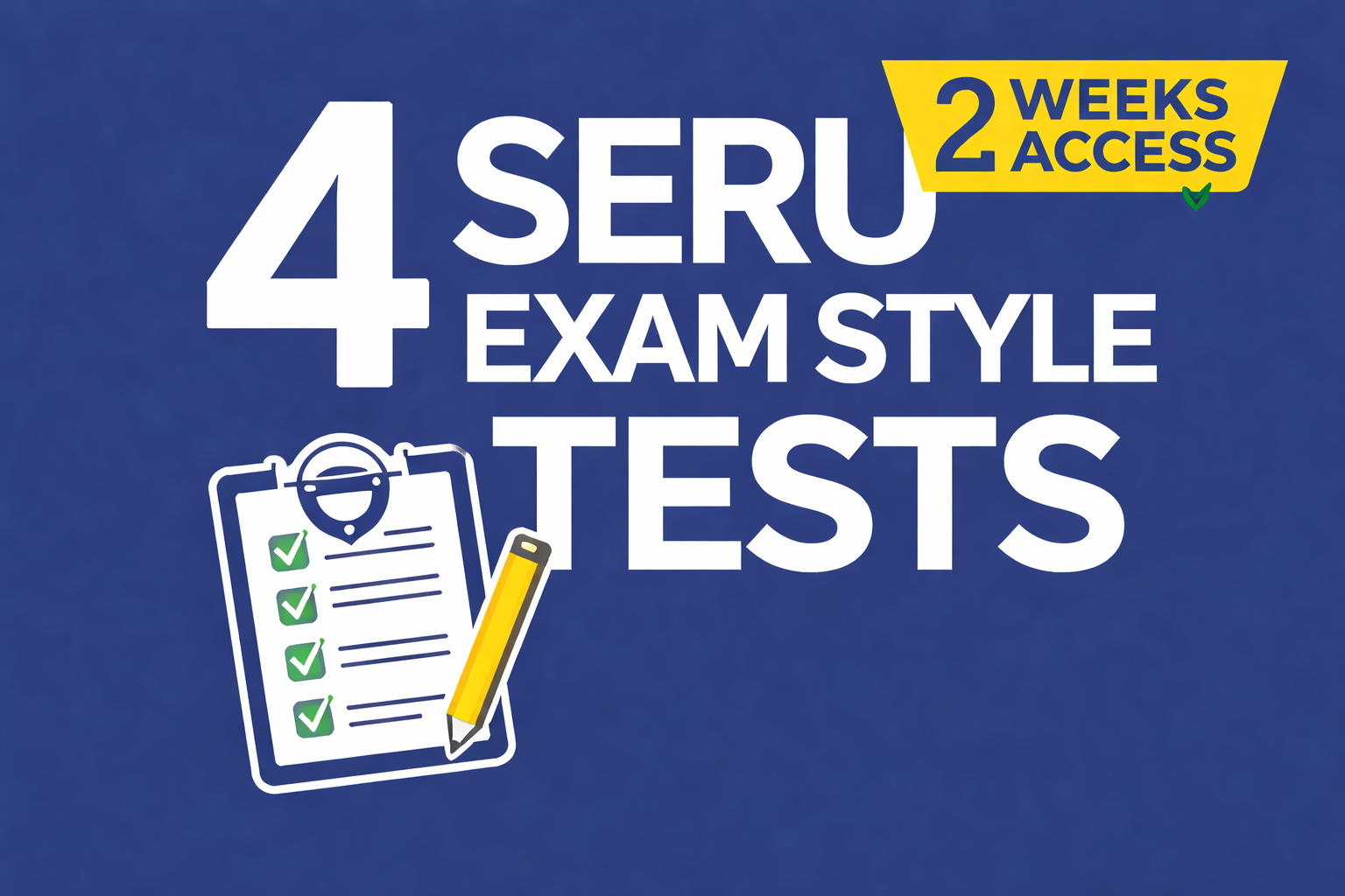 2-Week Full Course Access + 4 Mock Exams